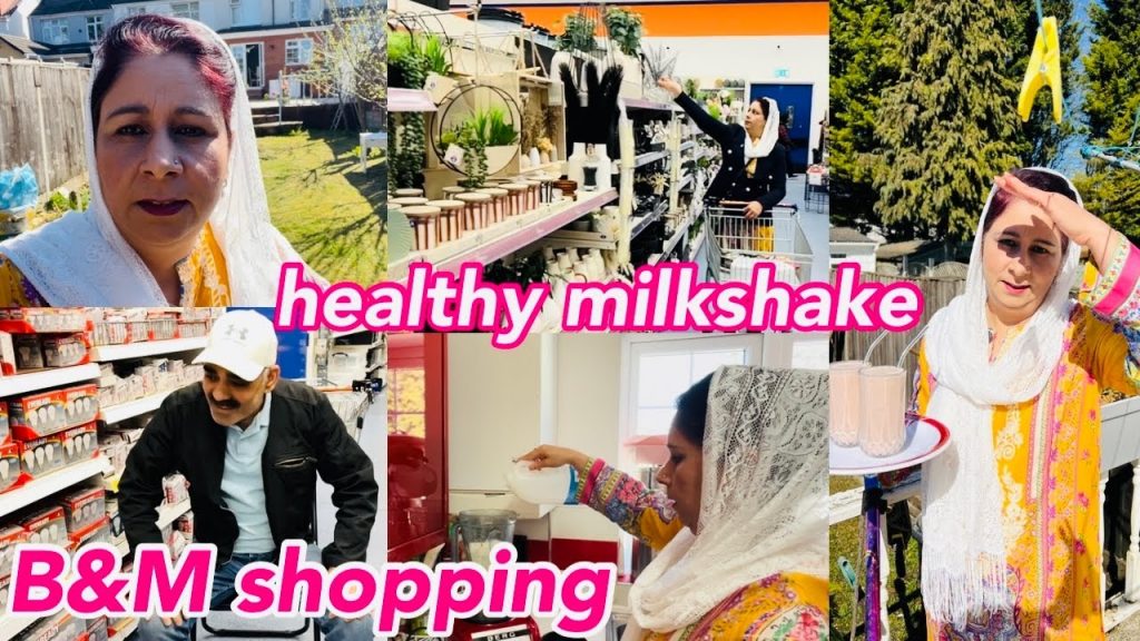 Pakistani Kashmiri Mom Daily Routine In UK | Shopping From B&M | Today We Cleaning our Garden,