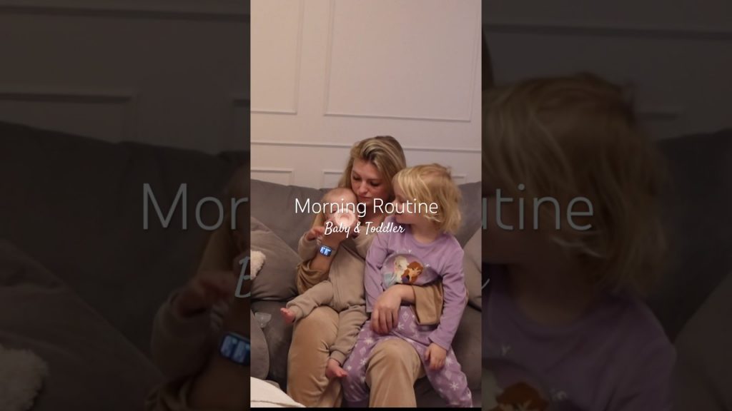 Realistic Morning Routine with a Baby & Toddler | UK Mum | Mum Of Two
