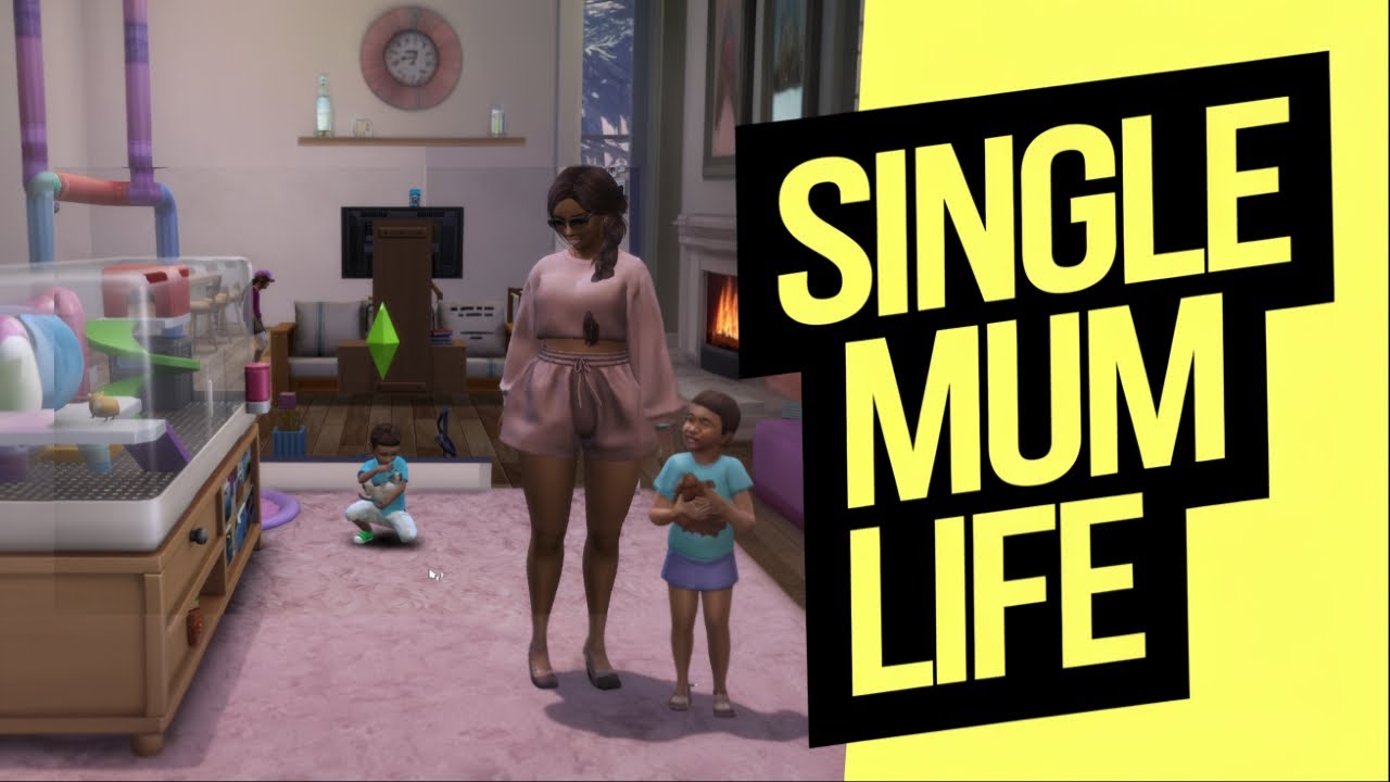 SINGLE Mum Struggles in The Sims 4!