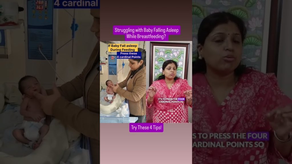 Struggling With Baby falling Asleep While Breastfeeding