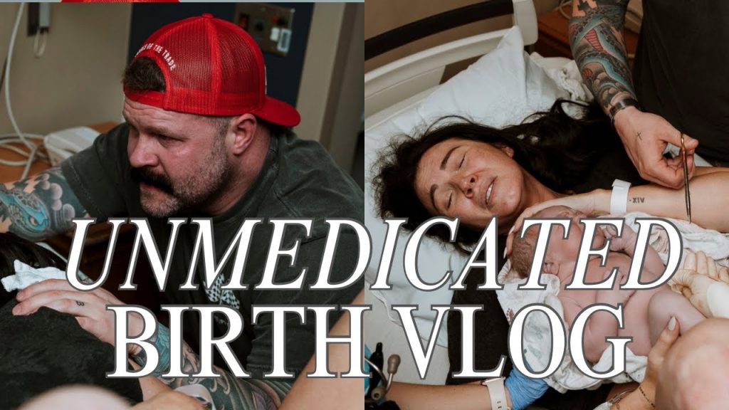 UNMEDICATED BIRTH VLOG *Raw and Emotional*