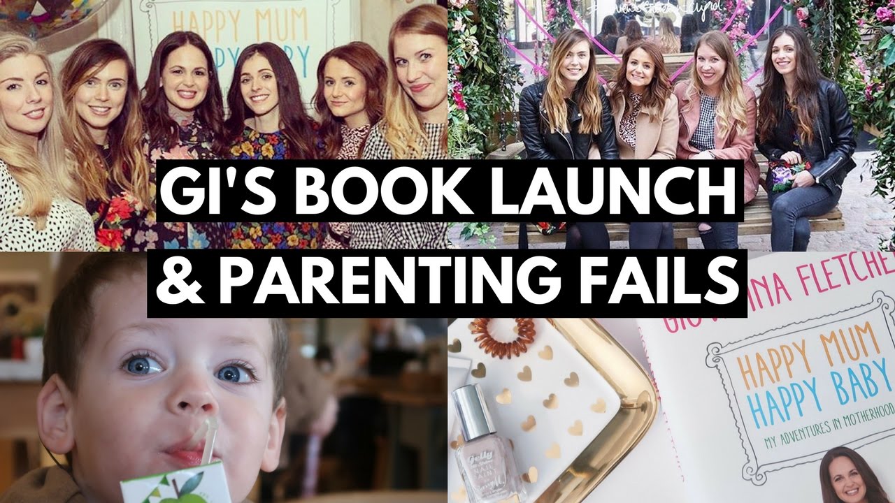 VLOG | HAPPY MUM HAPPY BABY BOOK LAUNCH & PARENTING FAILS