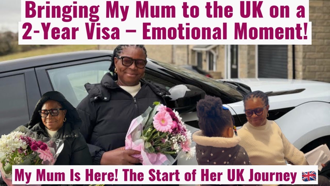 WELCOMING MY MUM TO THE UK | FROM NIGERIA TO THE UK, MY MUM’s 2- YEAR VISA JOURNEY ft DOSSIER REVIEW