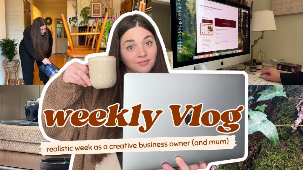 Week in the life of an almost 40 year old mum and creative business owner