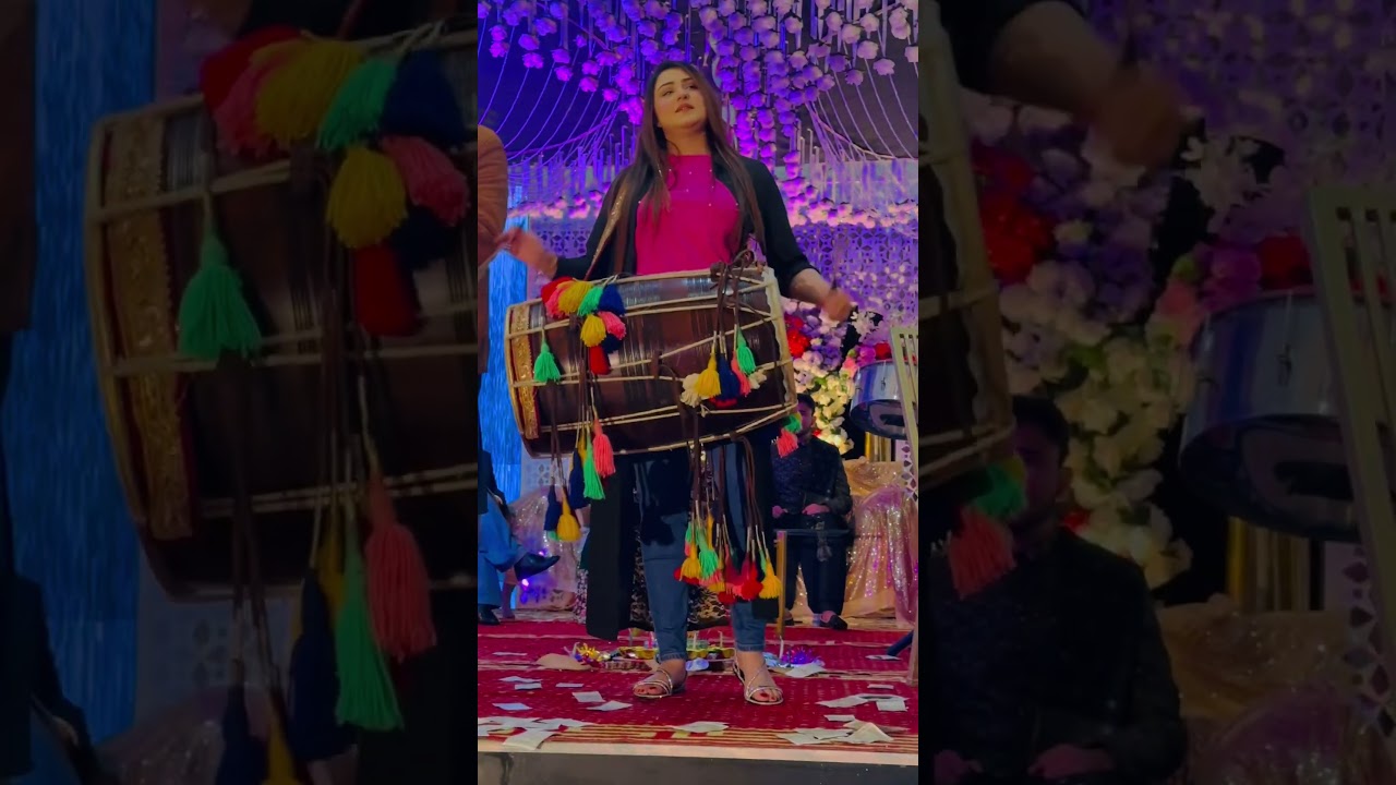 #dhol_player Arishma Maryam
