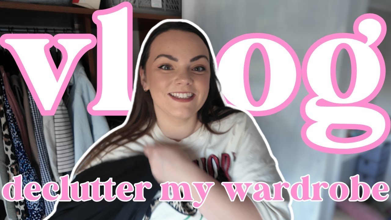 vlog | declutter my wardrobe after losing weight + grocery haul 🌷🫧