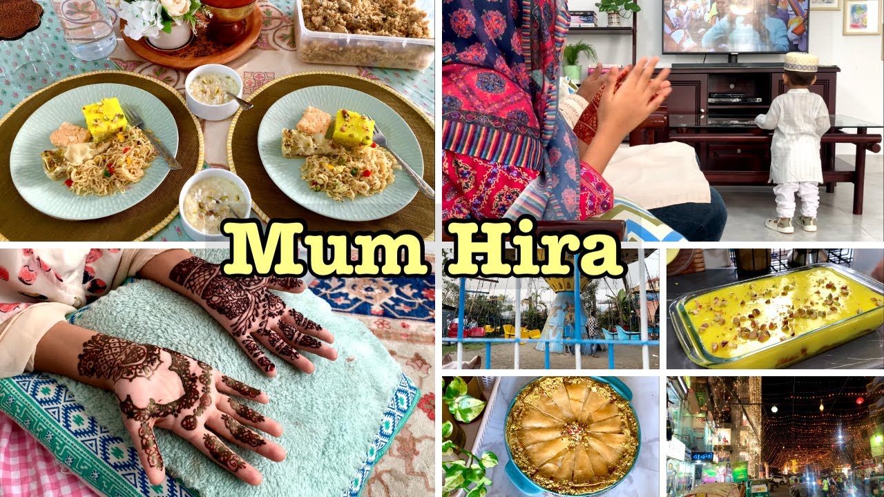 পরিবার নিয়ে আনন্দময় ঈদ উদযাপন😊|| Eid al-Fitr 2025 | Eid Vlog | Mum Hira