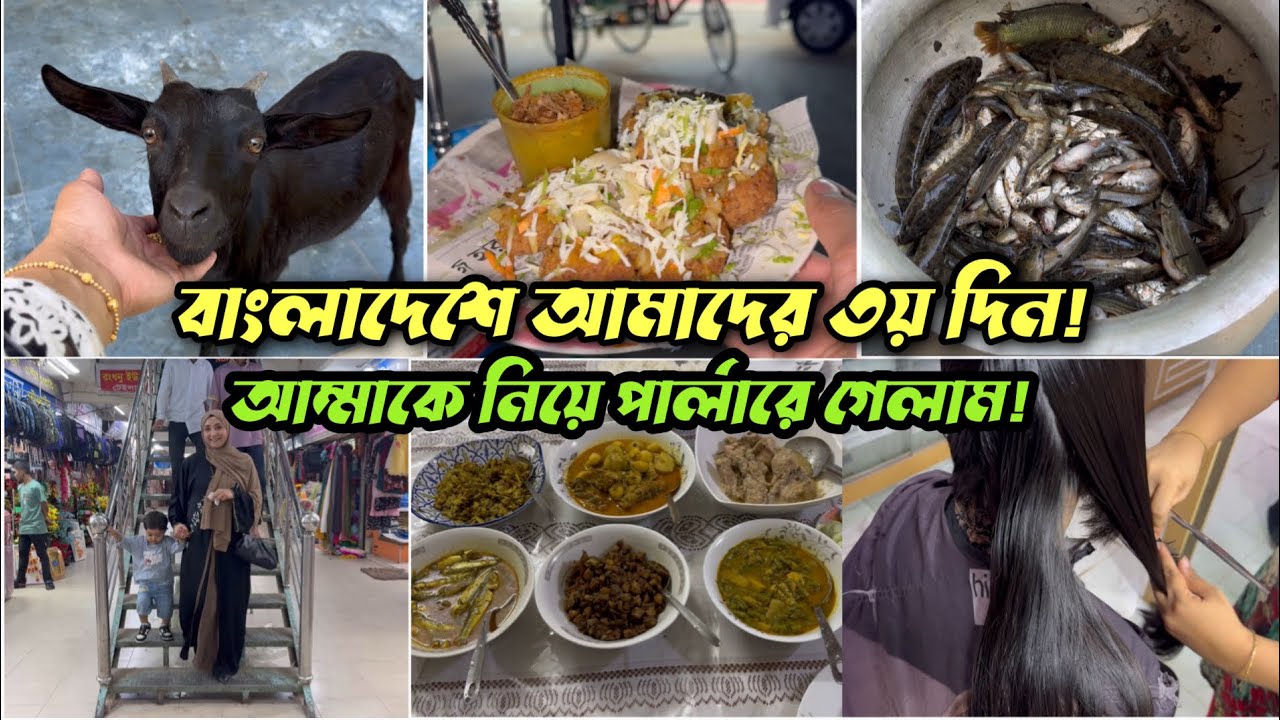 বাবার বাড়িতে আসার দ্বিতীয় দিন! আম্মাকে জোর করে কোথায় নিয়ে গেলাম?!❤️ #bangladeshimumuk #bdvlog