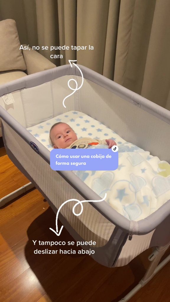 @bymajo  BABY BLANKET SAFETY!  Aquí te muestro cómo usar una cobija de forma seg...