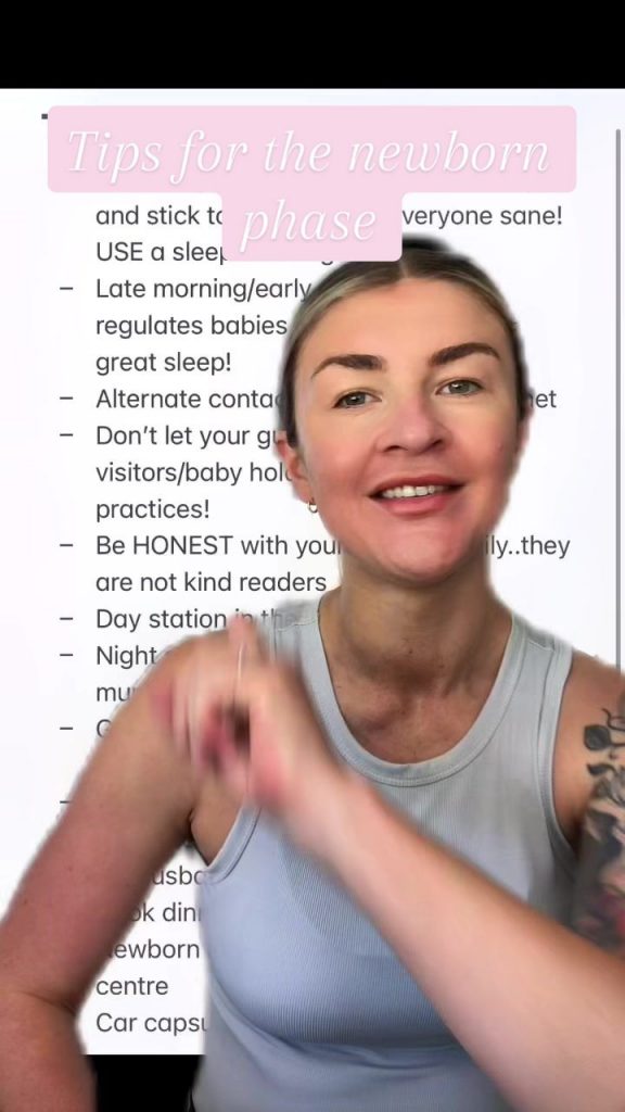 @kellyjmcfarlane Tips for the newborn phase these are my biggest takeaways fro...