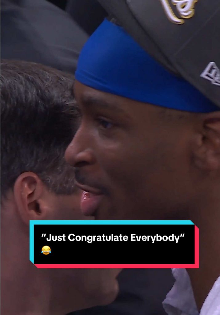 @nba This was too funny #NBA #Basketball #ShaiGilgeousAlexander #OKC ...