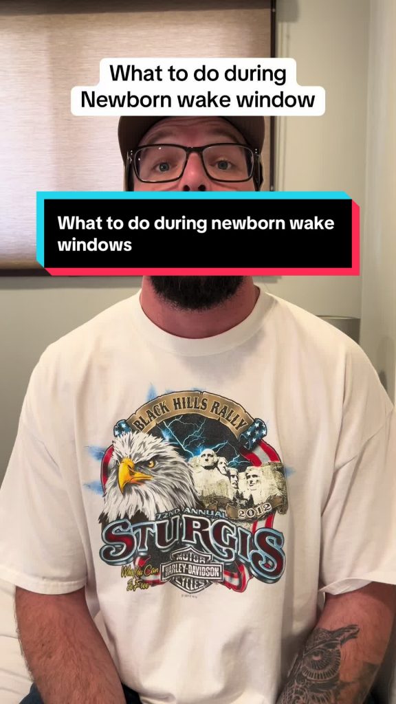 @taylor.firsttimedad What to do during newborn wake windows and how to entertain...