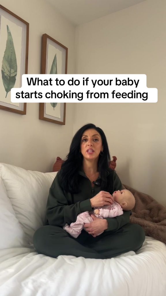 @thenursezeina Stay calm — coughing is actually a good sign! It means their airw...