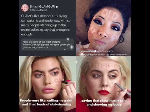 Chrissie Wunna- Glamour UK- Blend Out Bullying Campaign