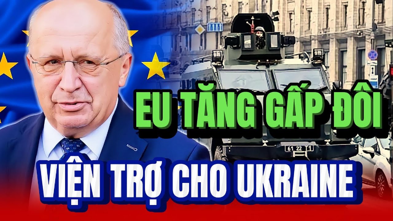 EU tăng gấp đôi viện trợ Ukraine - Quyết đấu với Nga tới cùng | BÀN CỜ THẾ GIỚI