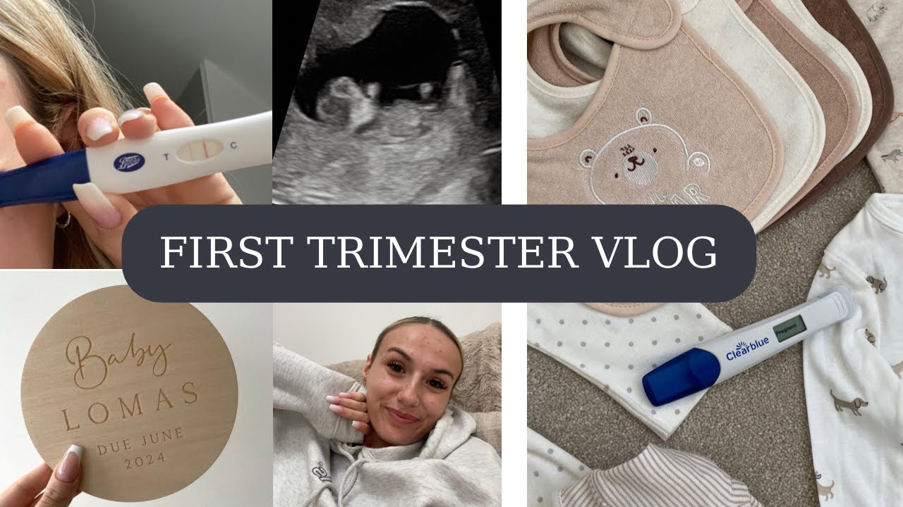 First Trimester Pregnancy Vlog | 3-12 Weeks | UK First Time Mum | Scans, Anxiety & Symptoms