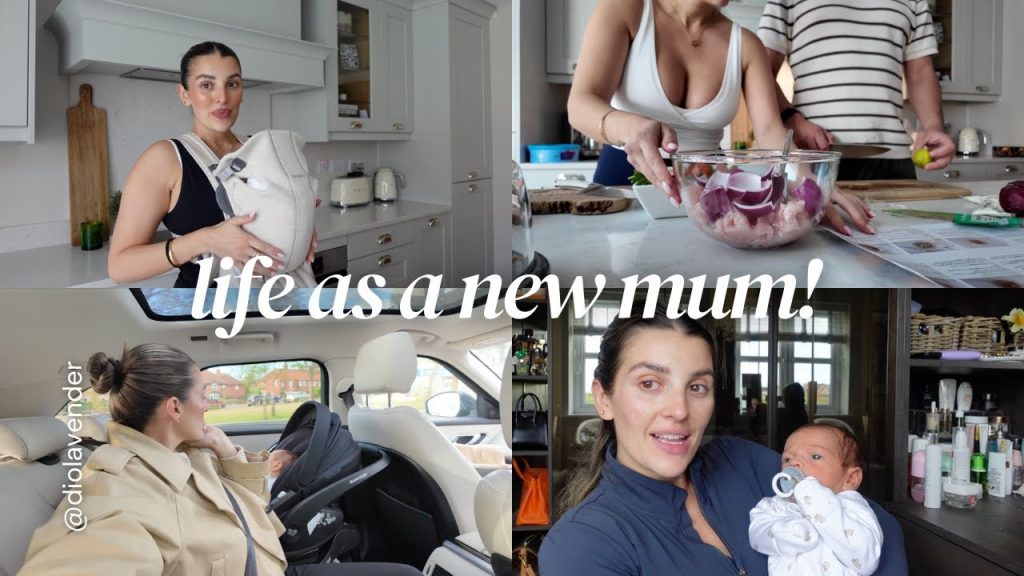 Life as a new mum & my positive birth story!
