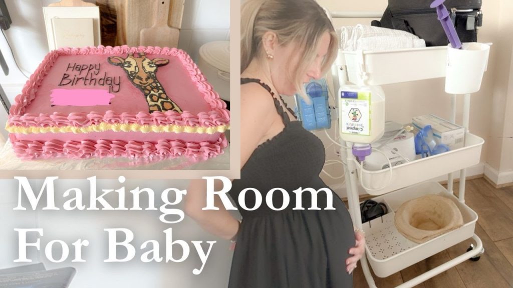 MAKING ROOM FOR OUR NEW BABY IN OUR SMALL HOME | DIY Medical Trolley & More Birthday Cakes