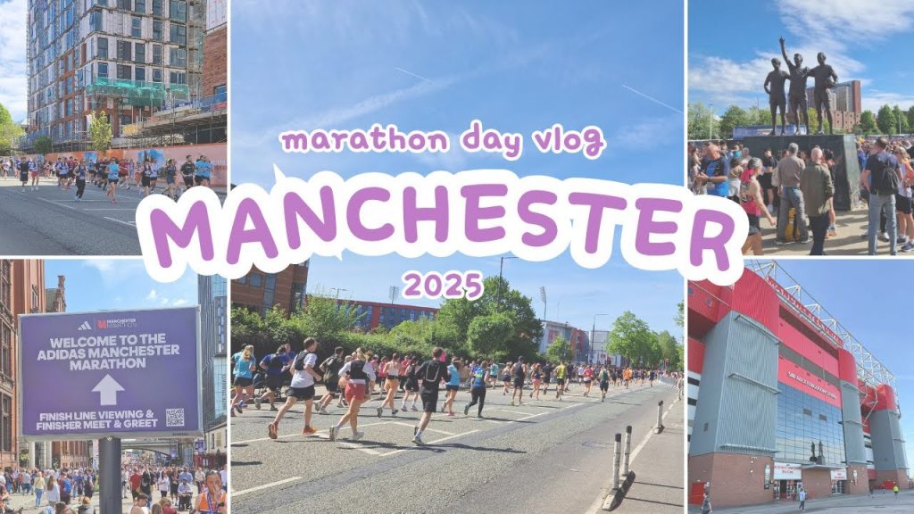 MANCHESTER MARATHON 2025 VLOG 🏃‍♂️🏅
