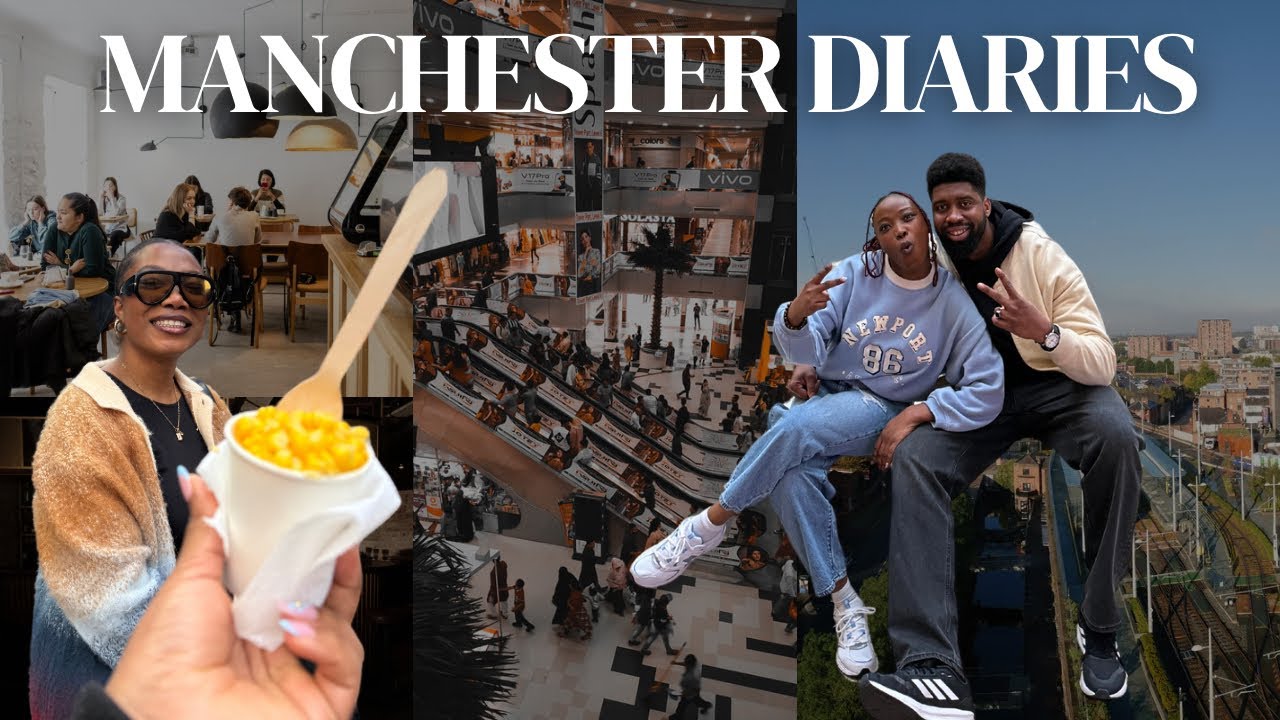 MANCHESTER VLOG: We visited Trafford Centre, Brunch, Mum’s Birthday, Nightlife