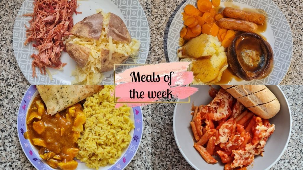 MEALS OF THE WEEK | GOING INTO A HEATWAVE | UK MUM OF TWO