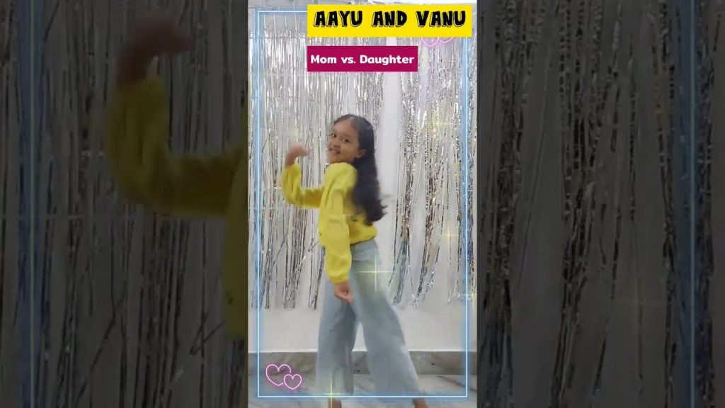 Manike Move ❤ Mom vs Daughter #ManikeMove #aayuandvanu #shorts #trending