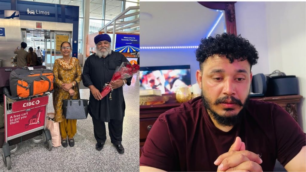 Mom Dad finally reached 🇨🇦♥️|| Waheguru mehr kre 🙏🏽