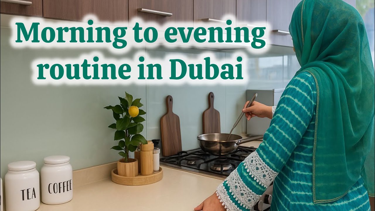 Morning to afternoon routine | lunch box idea | easy salad