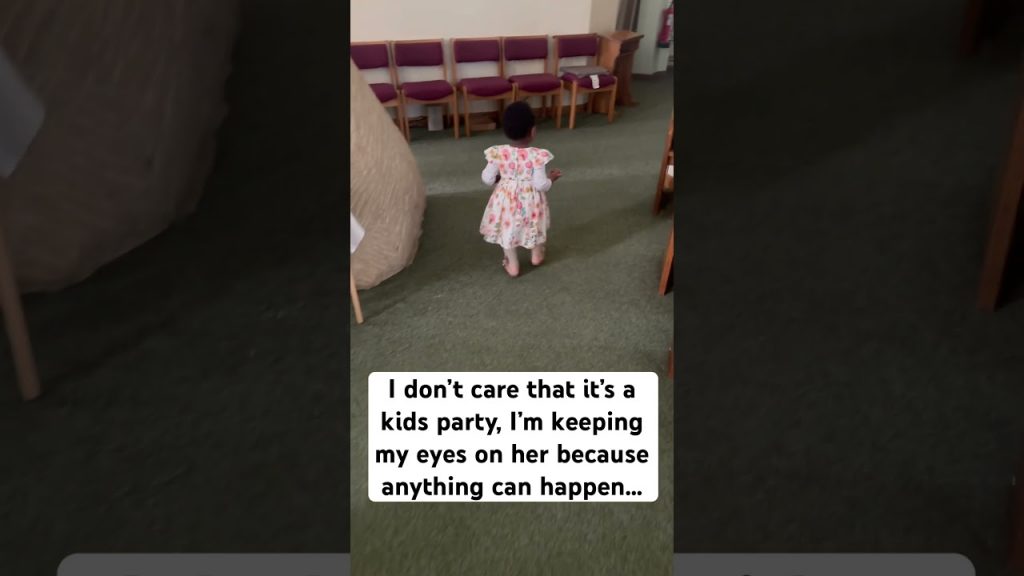 POV: You’re the anxious mom at the party | Real mom life in seconds #MomLife #ToddlerMom #Parenting