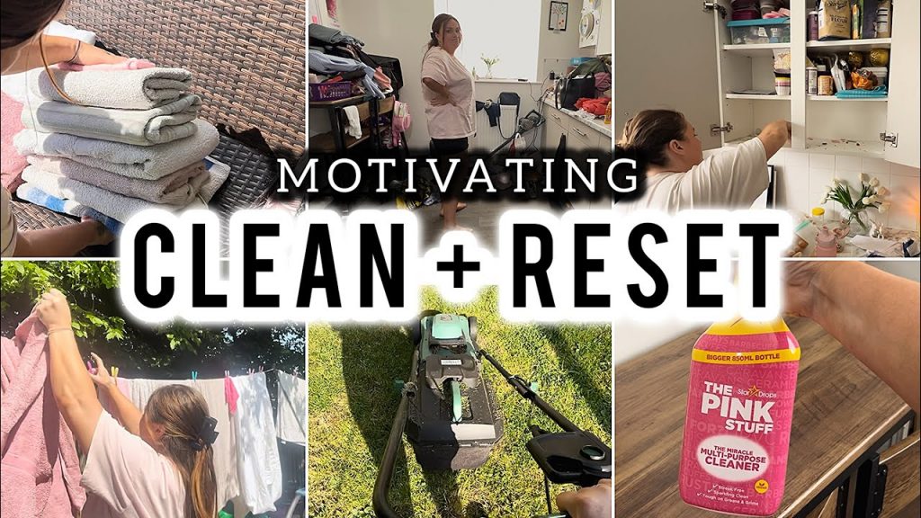 REALISTIC Cleaning Motivation UK | Laundry Day Reset + Declutter With Me