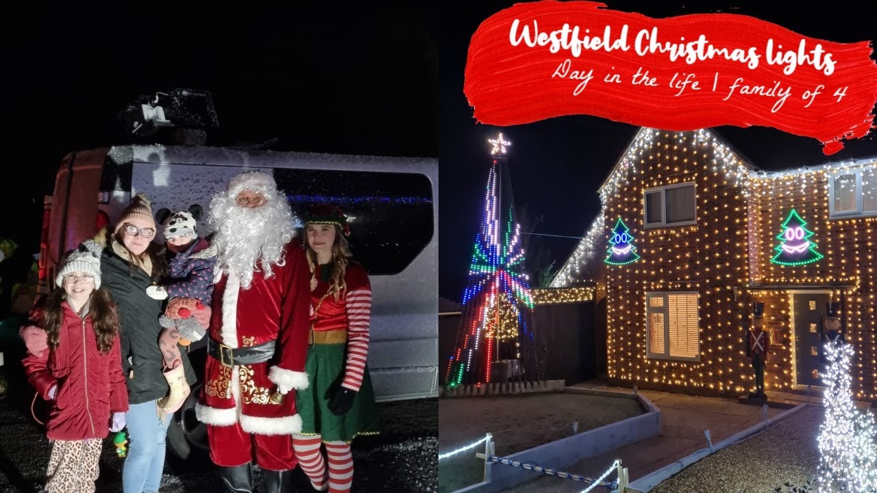 VLOGMAS DAY 9 | WESTFIELD CHRISTMAS LIGHTS | UK MUM OF TWO