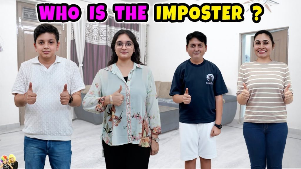 WHO IS THE IMPOSTER | Aayu and Pihu Show