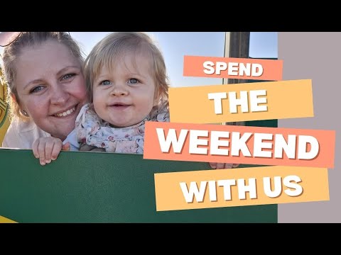 Weekend Vlog in Brean | Visiting a UK Caravan Park & Beach Day Out with the Family
