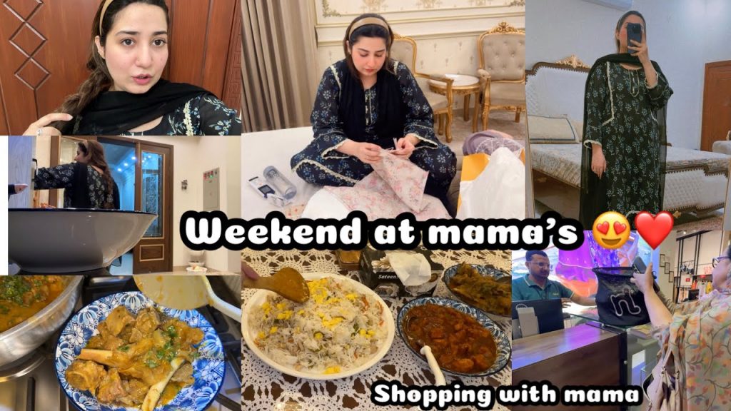 Weekend py gae Mama ki trf 😍 - Uk wali sister ka zikr q ni kia kbhi? 😏 - Shopping with Mama 🛍️