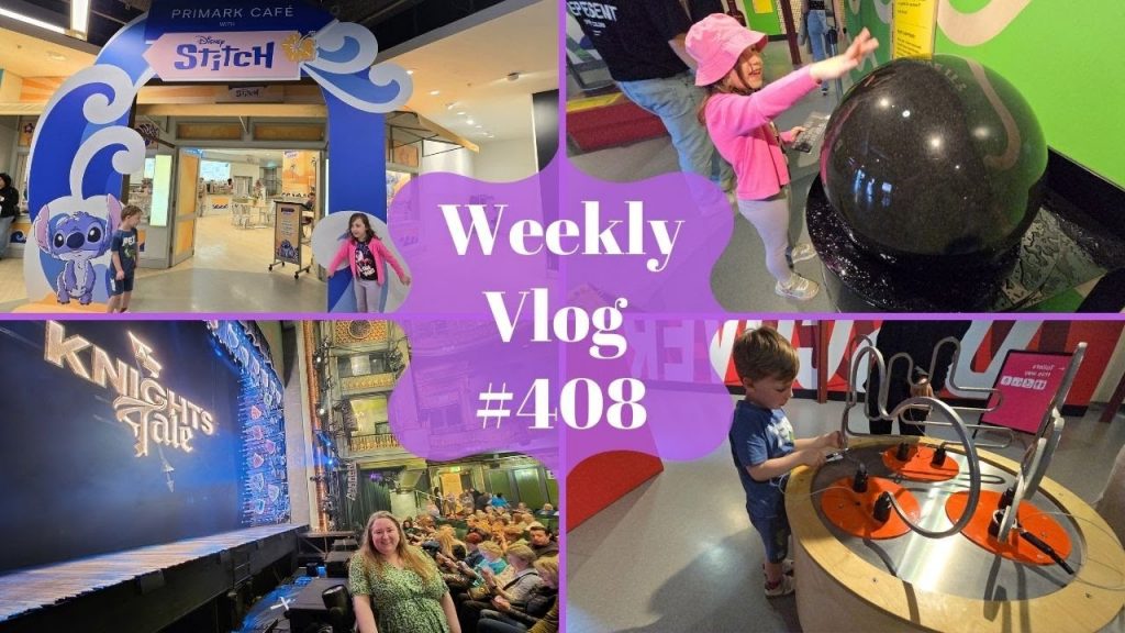 Weekly Vlog #408 | Bowling, A Knight’s Tale, Science Museum Fun + Stitch Café Manchester