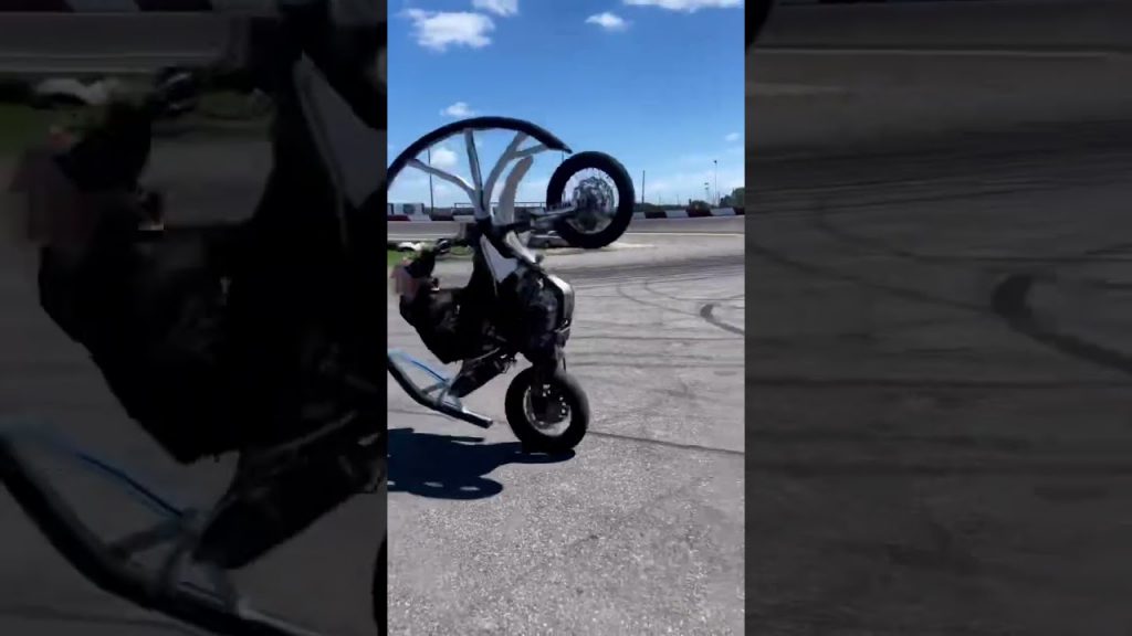 Why did he go so fast 🤕 #motorcycle #fail #slam #crash #stunt