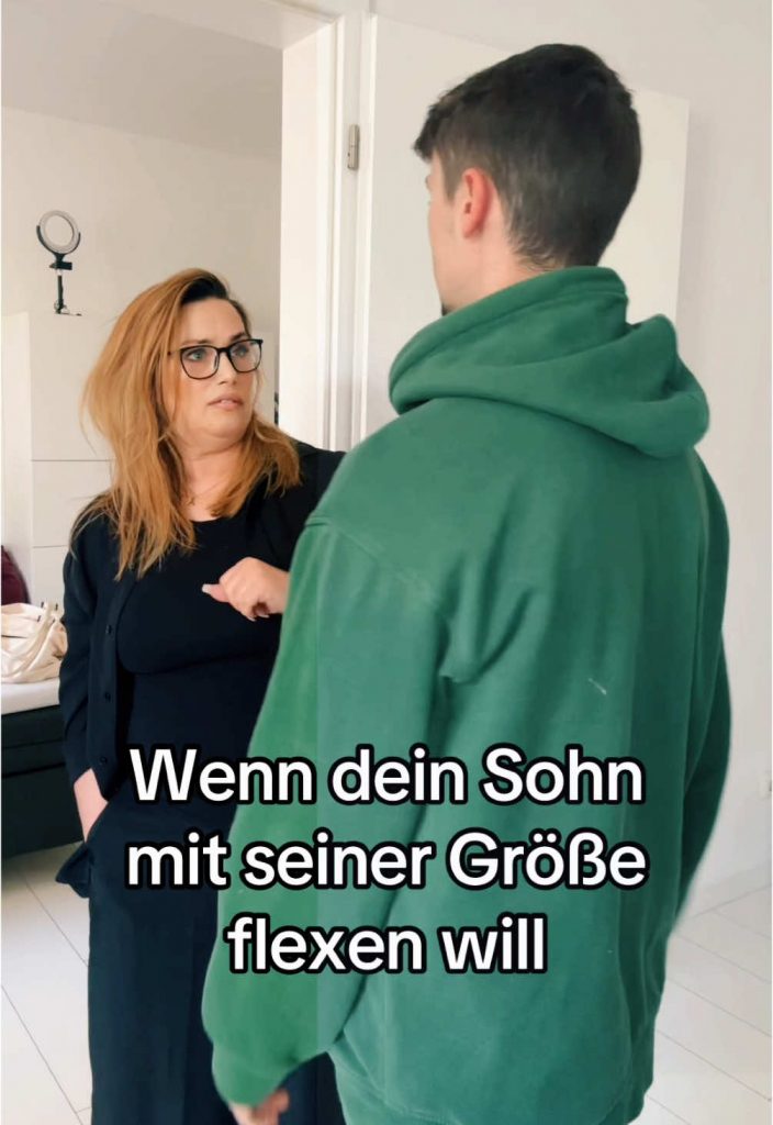 @andrea.a_76  #mutter #sohn #größe #flexen #momoftiktok #mom #mama #son #spass #...
