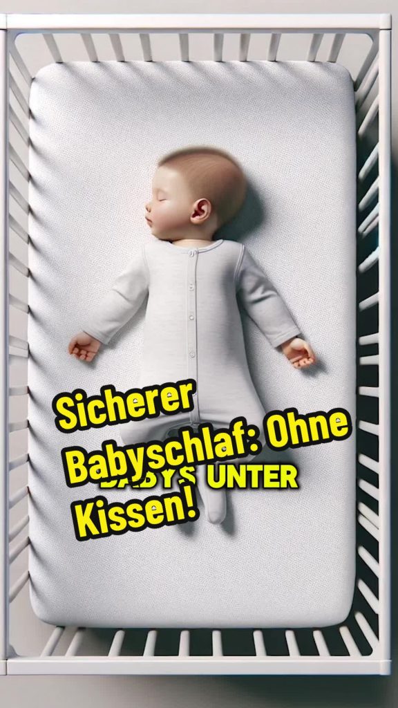 @blog4families Schlafen ohne Kissen: Ein wichtiger Schritt für die Sicherheit vo...