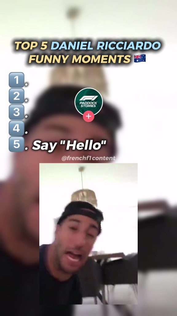@frenchf1content The most funny #f1 #f1tiktok #f1memes #top5 #danielricciardo  ...