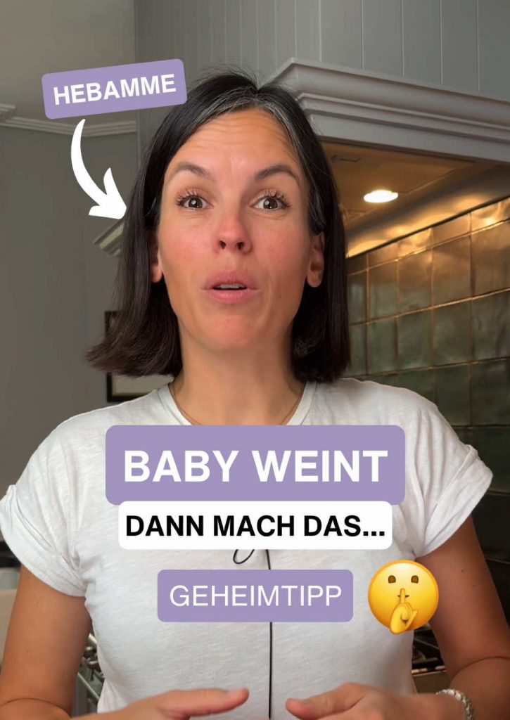 @hebamme_alex 8 Tipps, um dein Baby sofort zu beruhigen! Manchmal brauchen die...