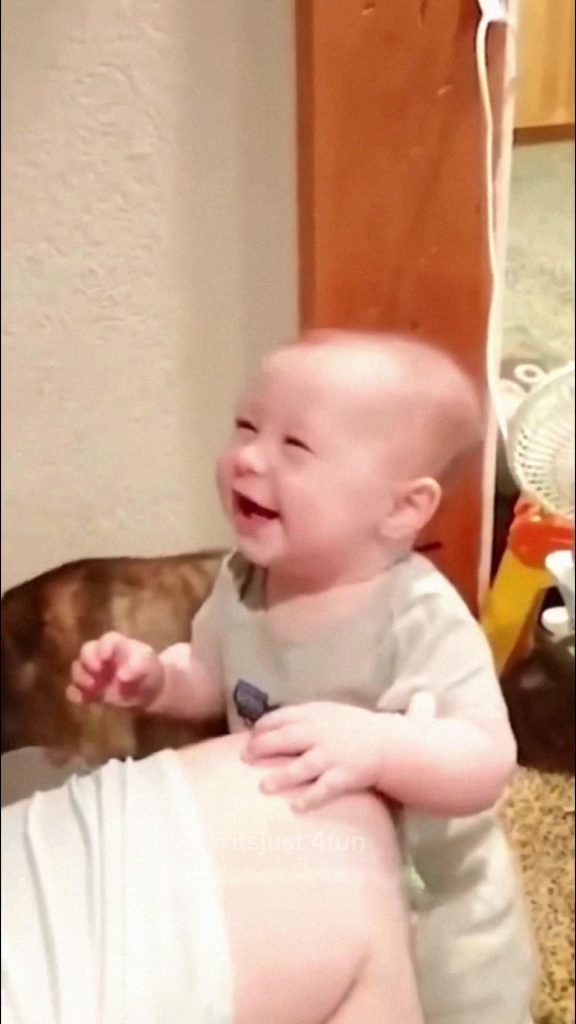 @itsjust.4fun Babies laughing  Funny baby videos #baby #babiesoftiktok #cute #fy...