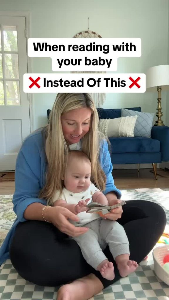 @lovevery Reading to your baby is always great, but here’s a tip to make it even...