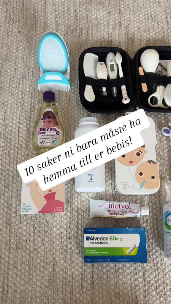 @mammabebis 10 saker ni bara måste ha hemma till er bebis som jag rekommenderar ...