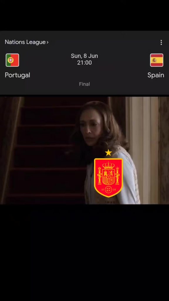 @mate1175a UEFA Nations League Final 2025 Portugal vs Spain in Munich, funny Mom...