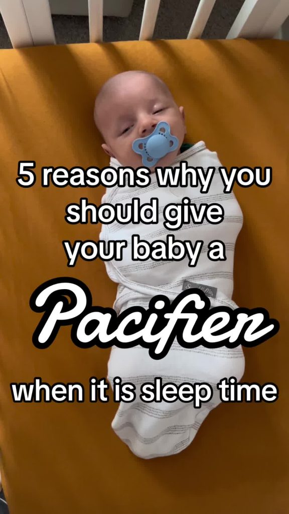 @michaela_motherhood Do you give your baby a pacifier at sleep or nap time? My l...