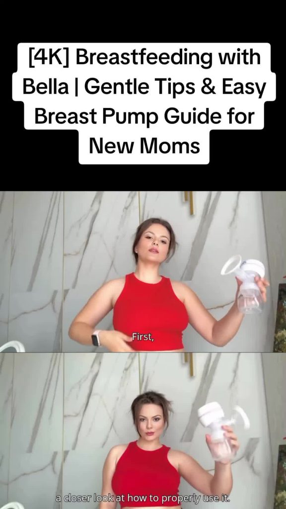 @pumpwithneha [4K] Breastfeeding with Bella | Gentle Tips & Easy Breast Pump Gui...