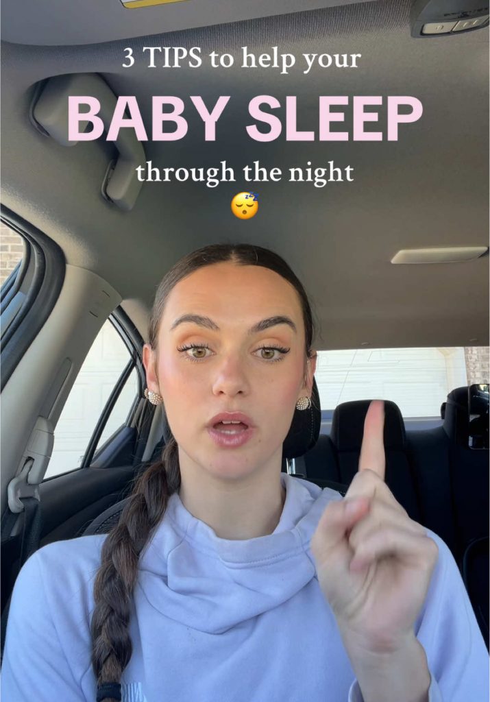 @sarahbanksie Here are three tips to hopefully help your baby sleep better at ni...