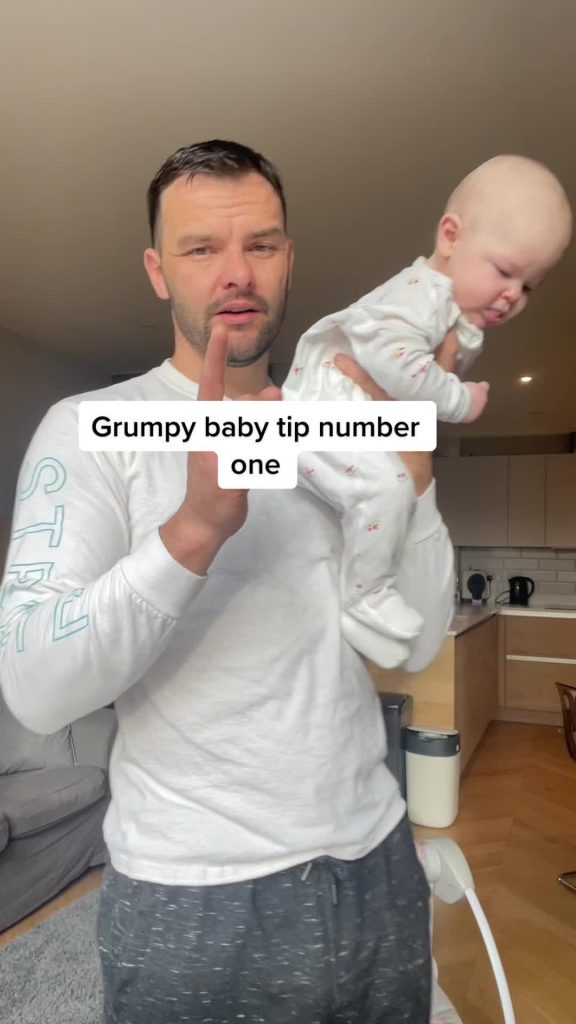 @seanandcaitlin The only baby tip on here that works #babytips #newdad #badbabyt...