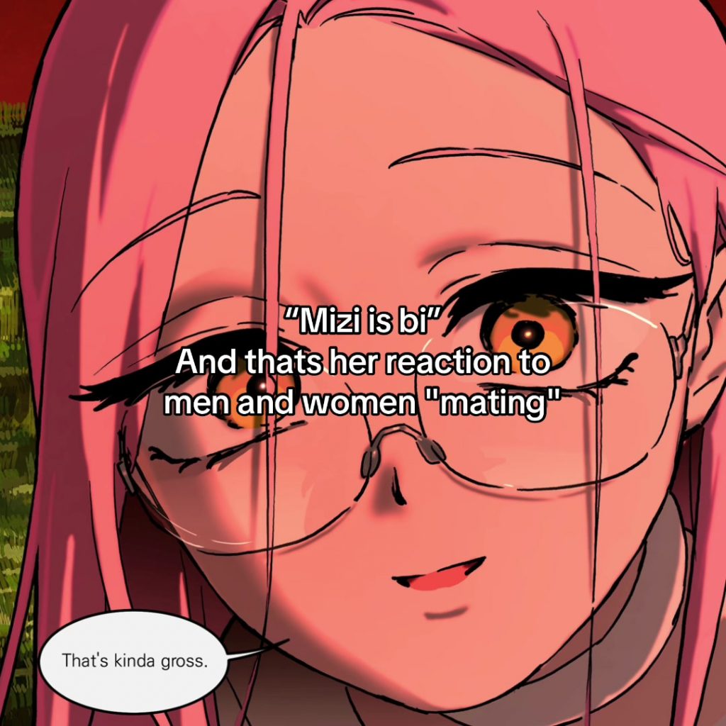 @tillvyn The new comic confused the s out of me, i literally cannot. But Mizi bl...