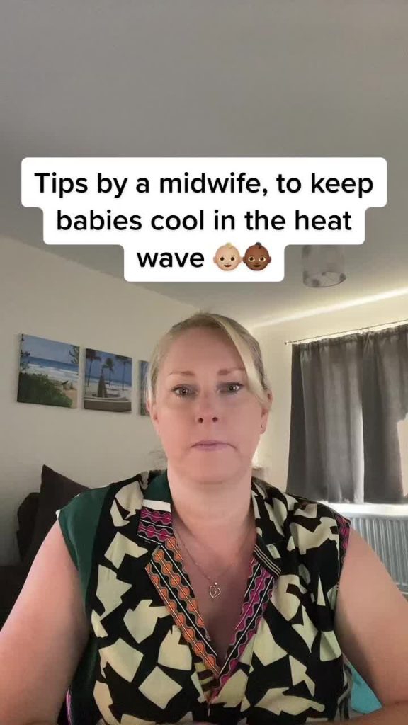 @cheshiremidwives Baby tips for heatwave #cheshiremidwives #keepcool #babycool #...